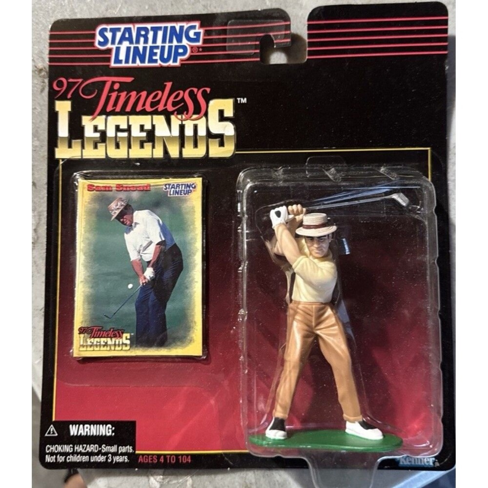 Starting Lineup ~ 1997 Timeless Golf Legends ~ Sam Snead ~ Unopened Package